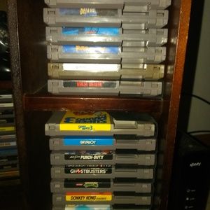 Nintendo n Sega games..